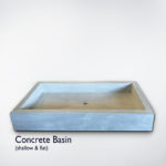 Concrete Shallow Flat Basin