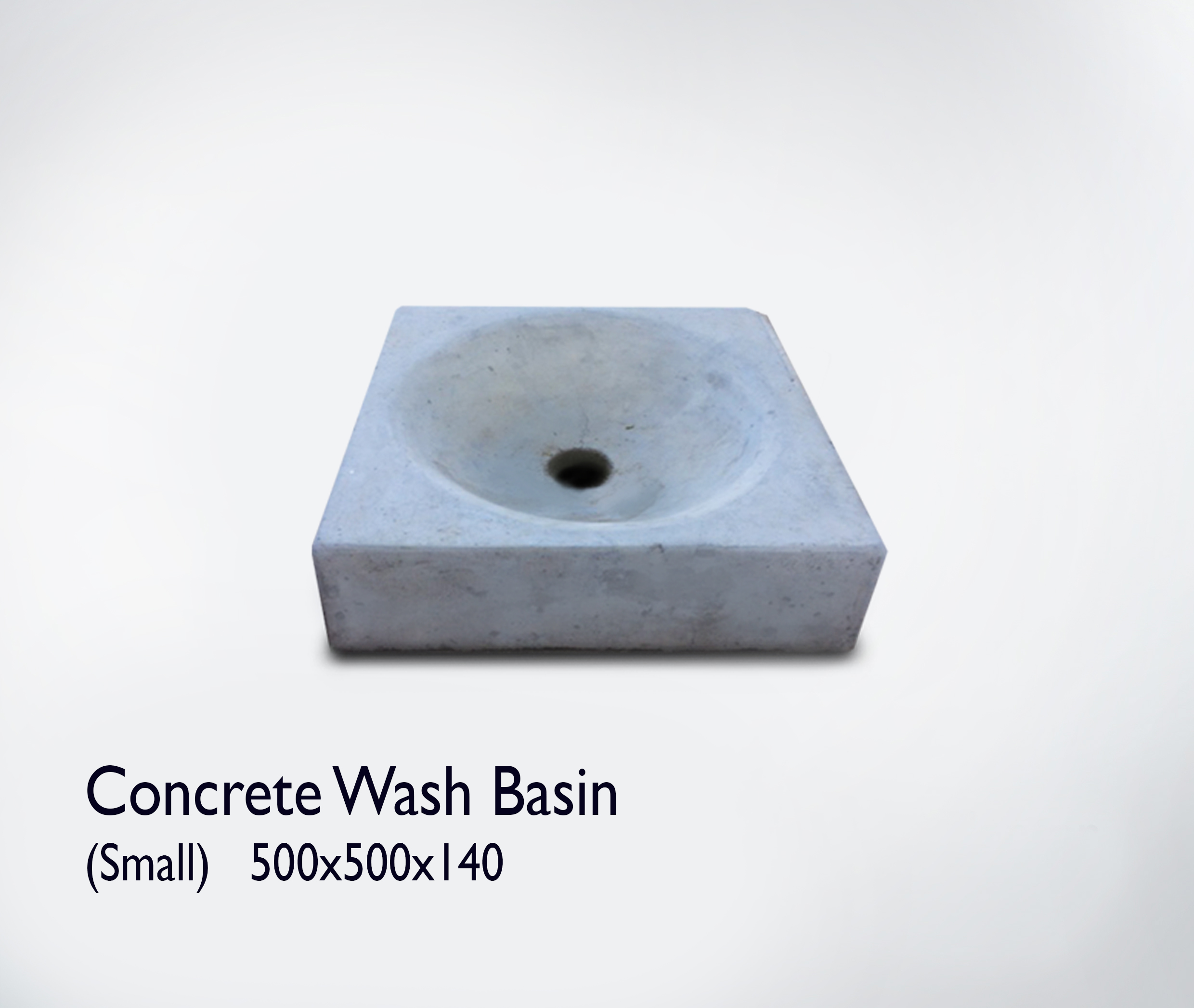 Concrete Basin Small